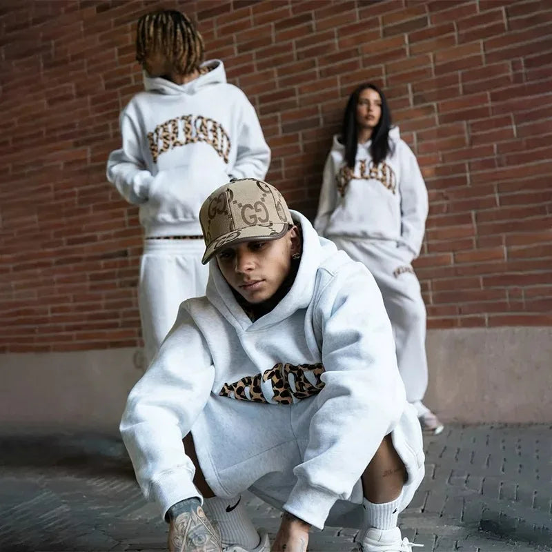 Embroidered Men’s Sportswear Suit