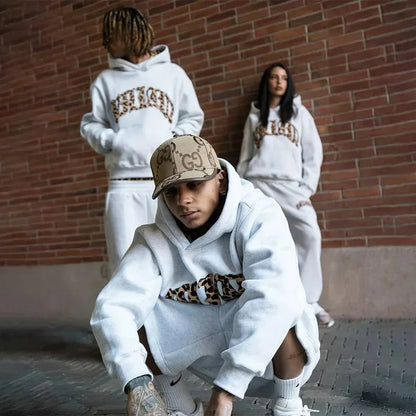 Embroidered Men’s Sportswear Suit